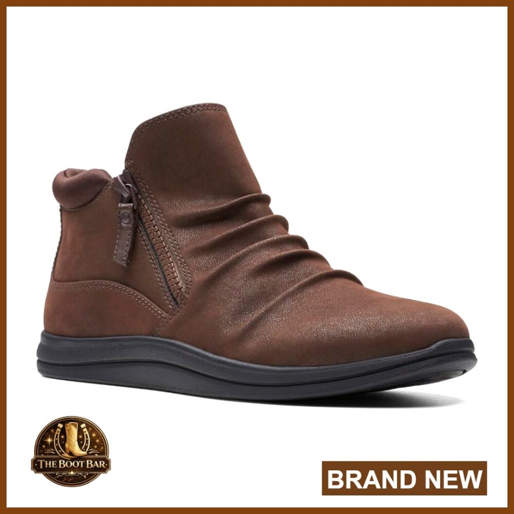Ankle Snow Boots Winterized Casual Comfort Slip On Booties Faux Leather